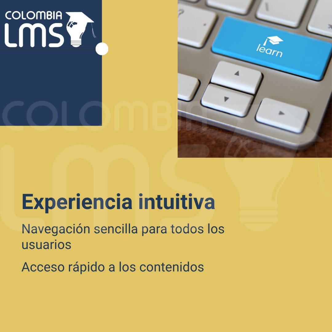 ColombiaLms's tweet image. 🎨 Diseña un LMS intuitivo.

🧠 Navegación clara
📱 Multiplataforma
📚 Contenidos organizados

💡 Mejora el aprendizaje.

#LMS #Elearning #UX