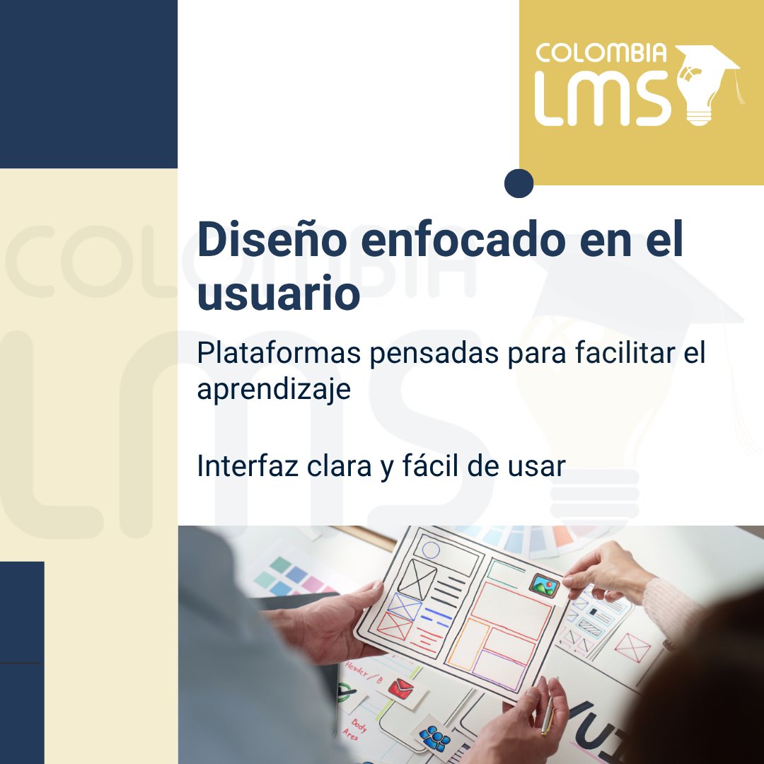 ColombiaLms's tweet image. 🎨 Diseña un LMS intuitivo.

🧠 Navegación clara
📱 Multiplataforma
📚 Contenidos organizados

💡 Mejora el aprendizaje.

#LMS #Elearning #UX
