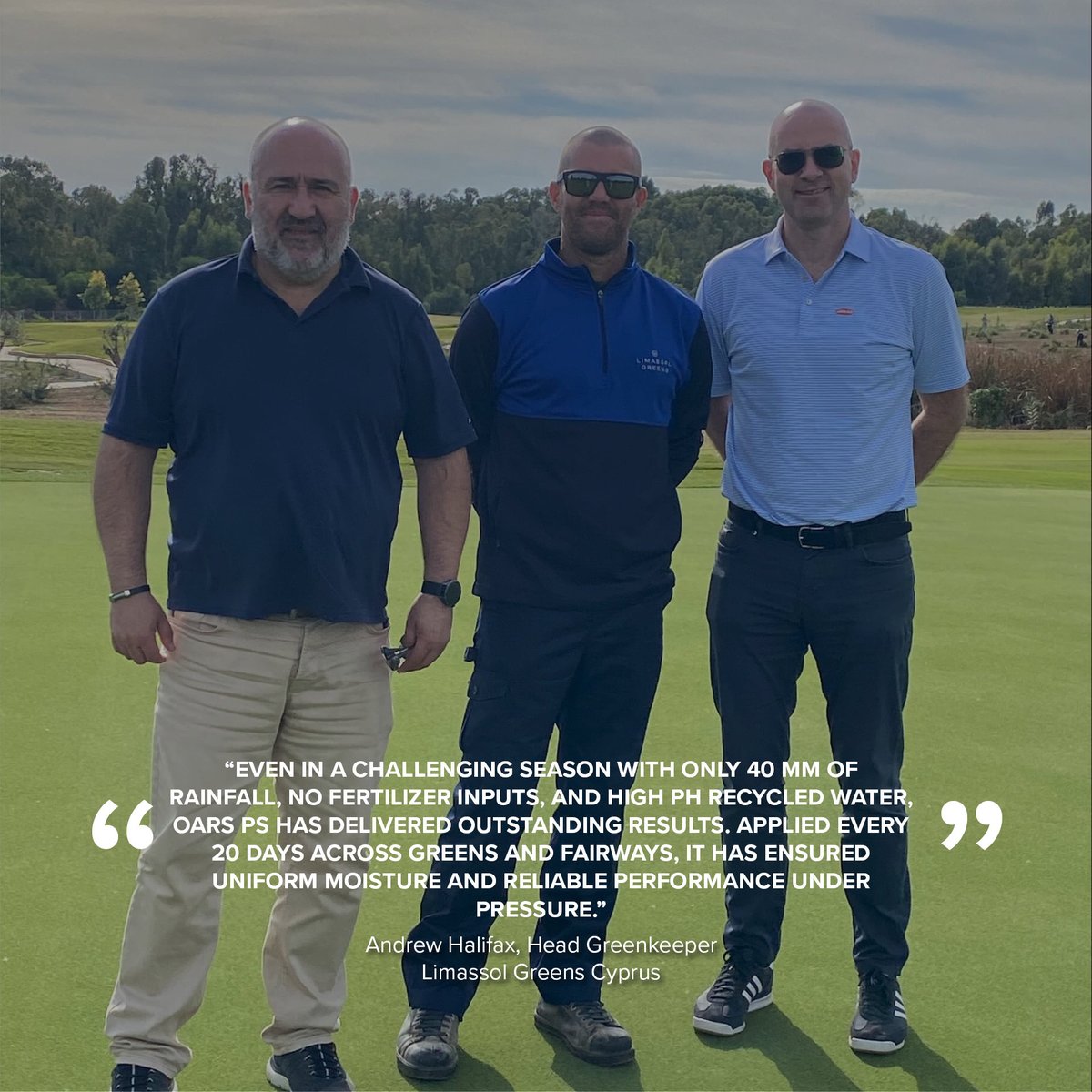 SergioRuMar's tweet image. Real people. Guarding the green.  #surfactants #golf #turf