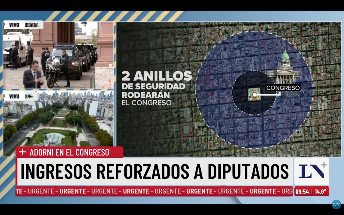 #Tendencia en X: "ANILLOS DE SEGURIDAD"

Porque el gobierno desplegó doble anillo de seguridad para protegerlo a Adorni, pero el que se quiere matar es él.