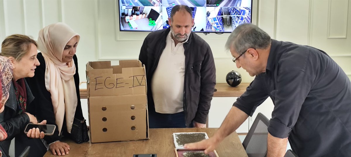 2026 İpekböceği besleme sezonu başlamış olup üreticilerimizin böceklerini teslim edip ön eğitimini verdik