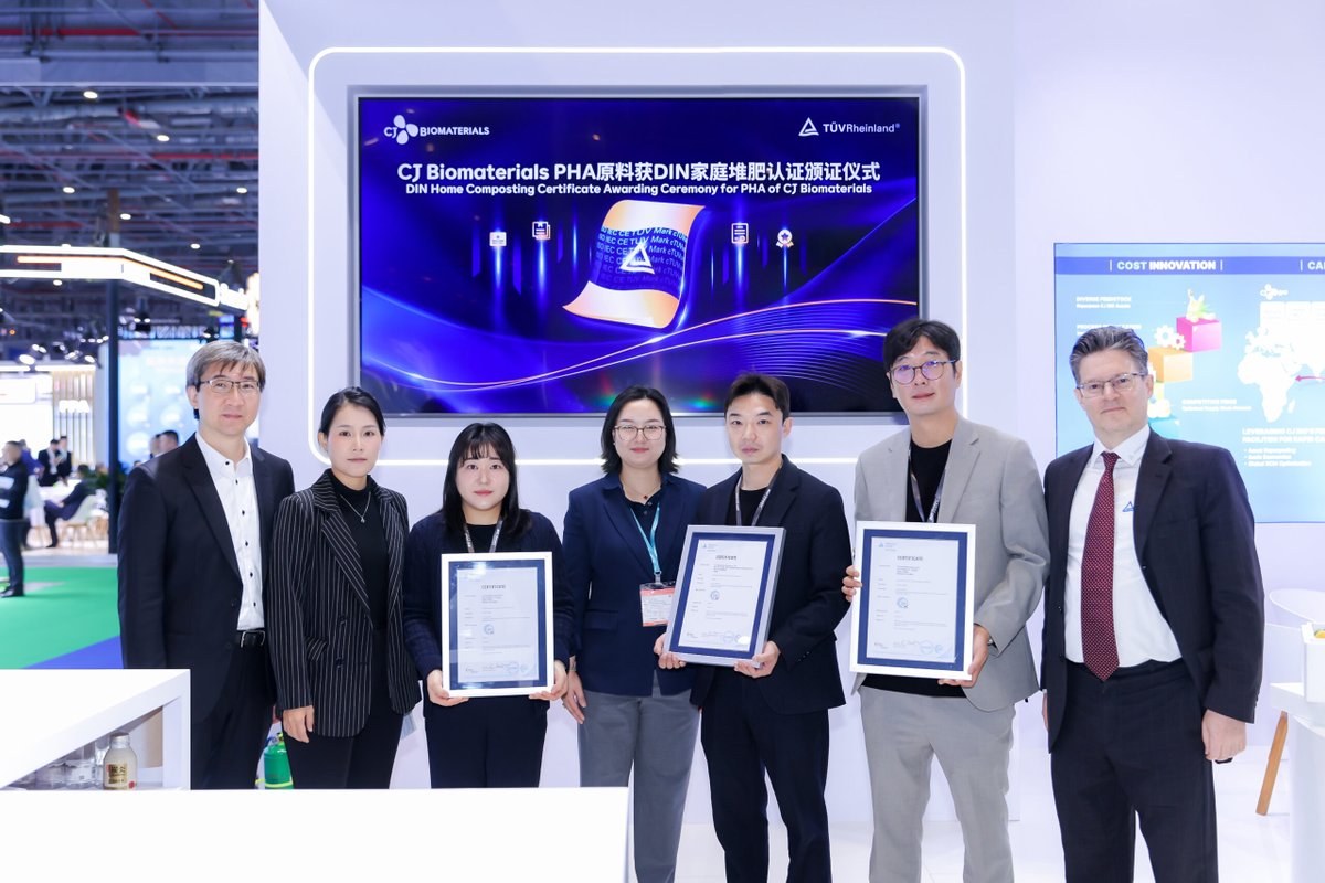 europawire's tweet image. TÜV Rheinland Highlights Circular Economy Solutions and Environmental Certifications at CHINAPLAS 2026 news.europawire.eu/tuv-rheinland-…

@TUVRheinlandNA #decarbonization #sustainability #certification #testing #CHINAPLAS2026 #green_materials #biodegradability #recyclability #exhibition