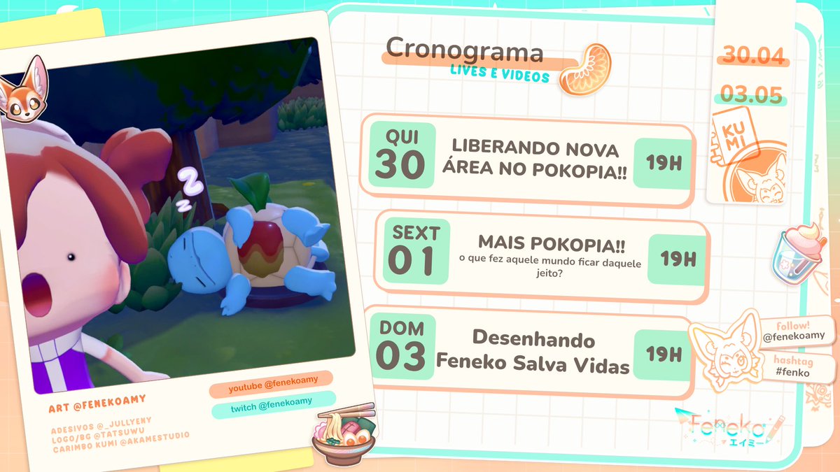 Feneko Amy 🦊🍊 | KumiCaos 🧡 tweet media