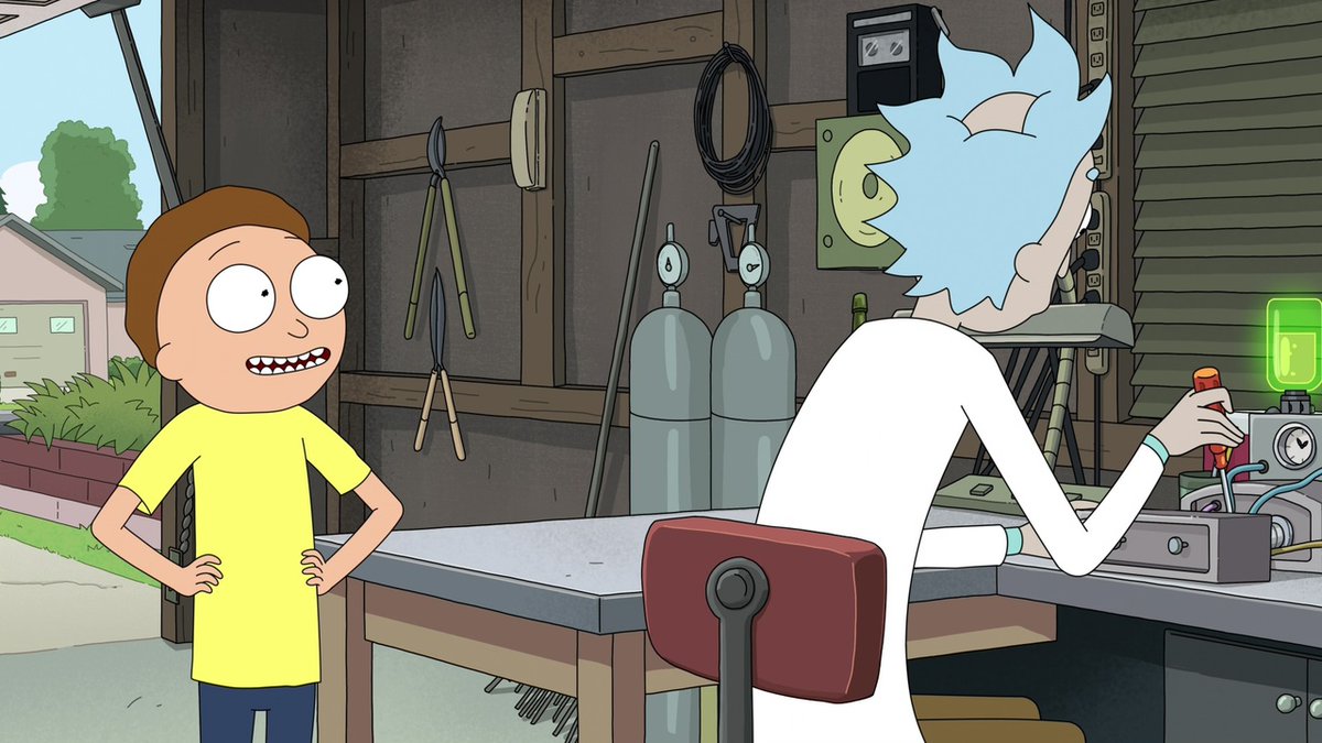 only RICK & MORTY tweet media