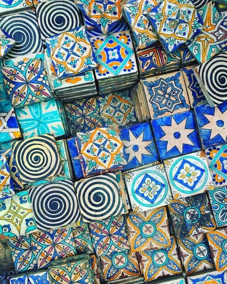 MozartCultures's tweet image. moroccan tiles