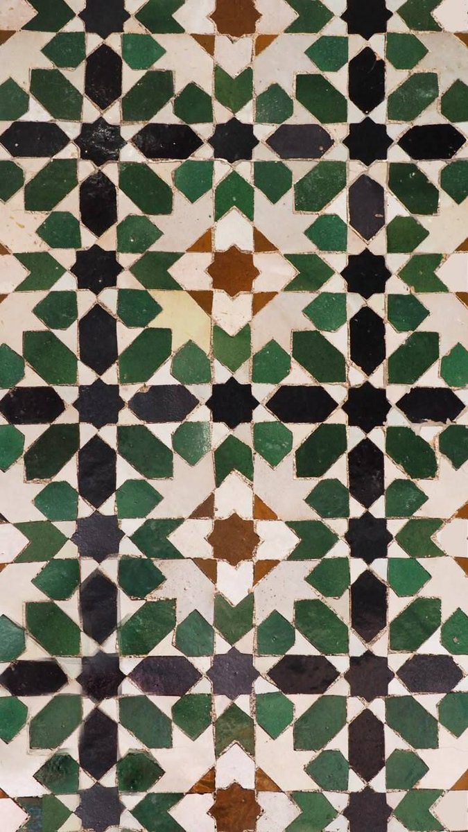 MozartCultures's tweet image. moroccan tiles