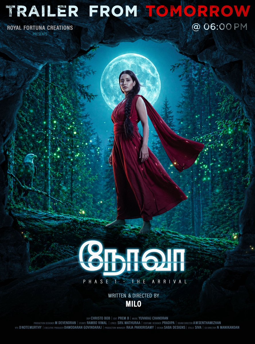 RDBalaji's tweet image. #RaizaWilson’s #Nova Trailer from Tomorrow 6 PM!

Hitting screens on April 30💥

@raizawilson as Superhero 🦸‍♀️