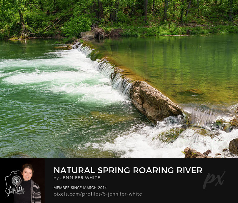 TMomPhotography's tweet image. Naturally emerald colored clear waters cascading over a rock ledge creating a waterfall along Roaring River in Roaring River State Park in Cassville, Missouri @FineArtAmerica 
5-jennifer-white.pixels.com/featured/natur…
#buyintoart #photography #waterfalls