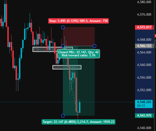 David_Tradingg's tweet image. Đúng setup - Đúng xu hướng - Đúng thời gian thì cứ tự tin mà đánh thôi mọi người
R:R 1/3 trong tầm tay luôn
#DavidTrading #trader #traderthanhcong #trading #forex #Gold #plangold #Goldforex #priceaction #lamgiaunhanh #traderchuyennghiep #phuongphapgiaodich #Trading2026