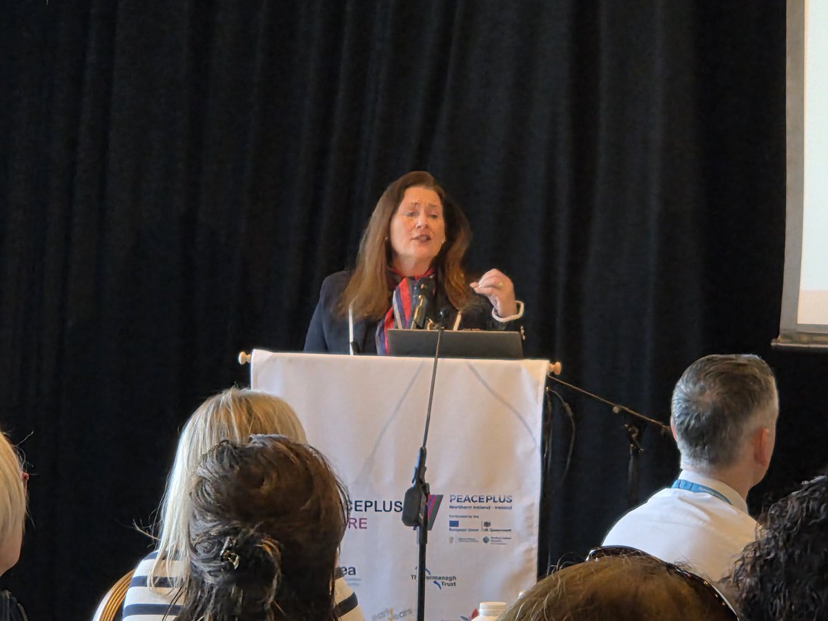 Ed_Authority's tweet image. Cheryl Stafford, Education and Training Inspectorate, delivers keynote address in the afternoon on empowering improvement through shared education. #festivaloflearning
#PEACEPLUSASPIREsharededucation #PEACEPLUS #SharedEducation