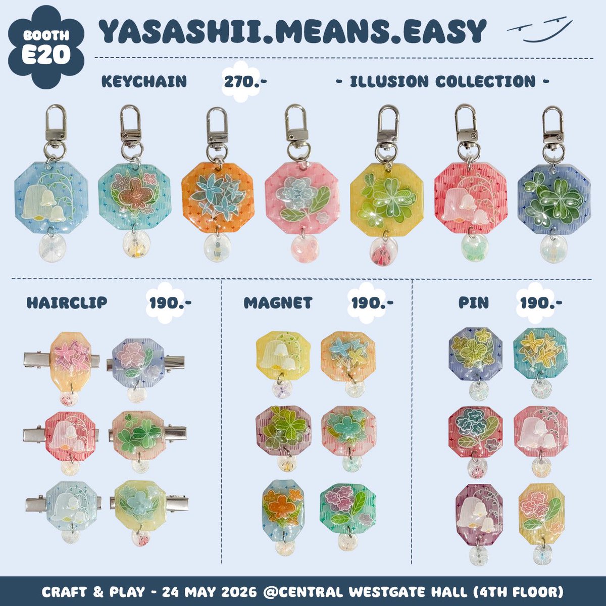 yasashii means easy 。 E20 #CraftAndPlay2026 tweet media