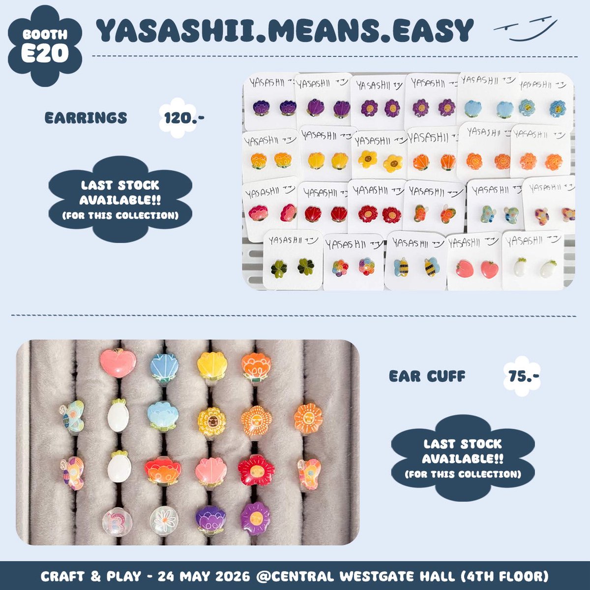 yasashii means easy 。 E20 #CraftAndPlay2026 tweet media