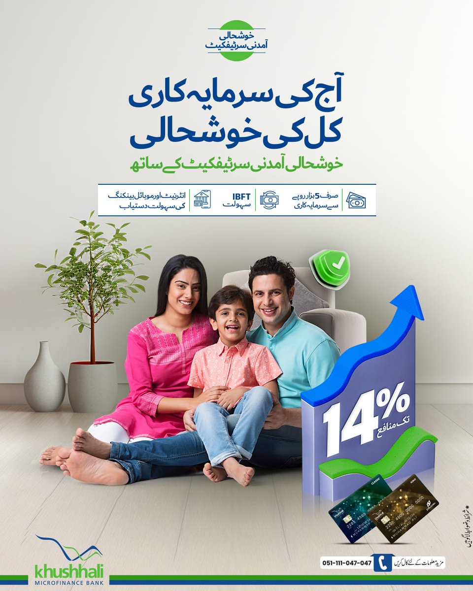 Khushhali Microfinance Bank tweet media