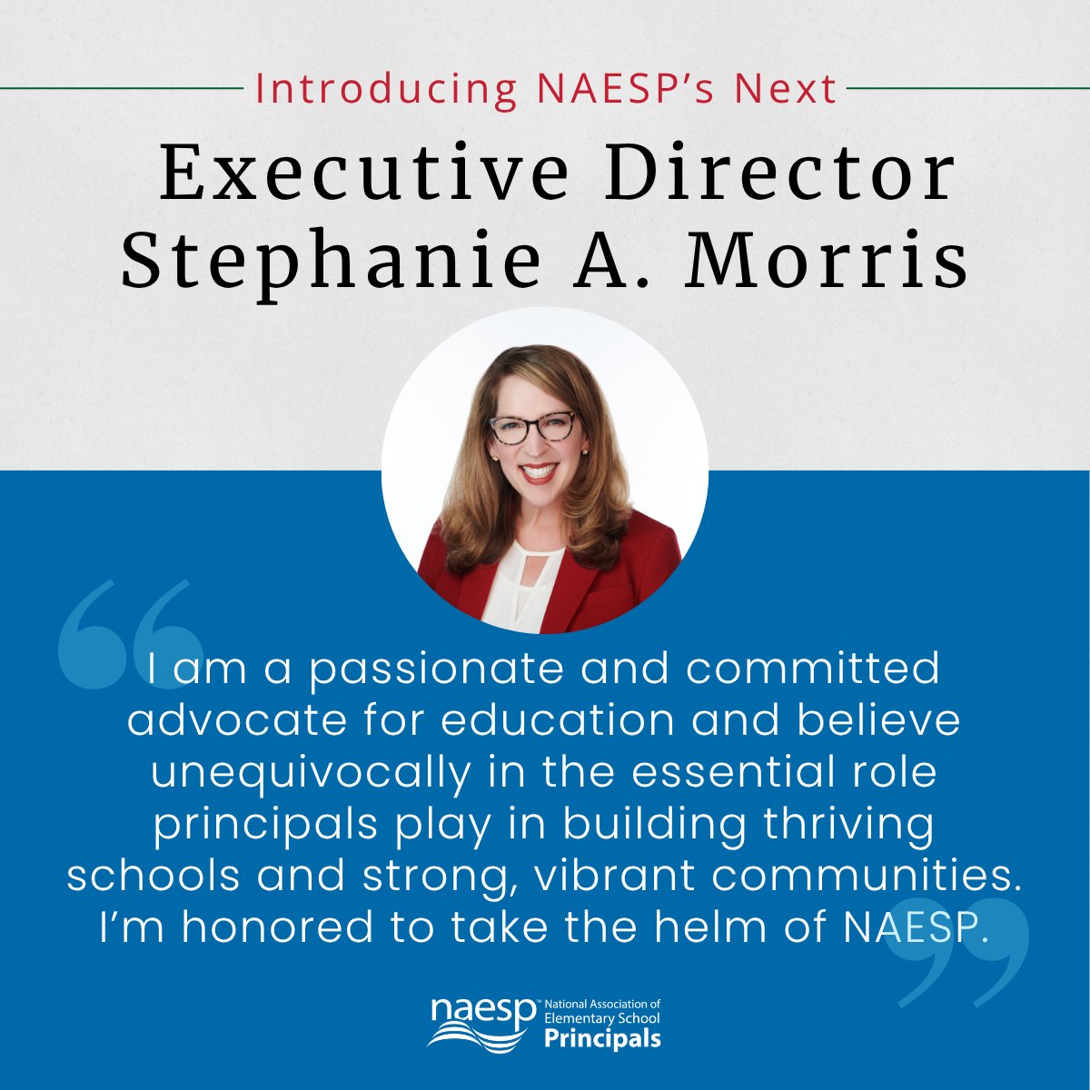 National Assoc. of Elementary School Principals tweet media