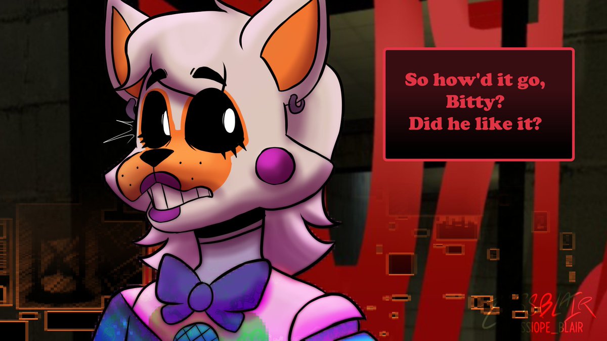 Cassiope_Blair's tweet image. "Exist to die and still live on"
#FNAF #fnaffanart #SisterLocation