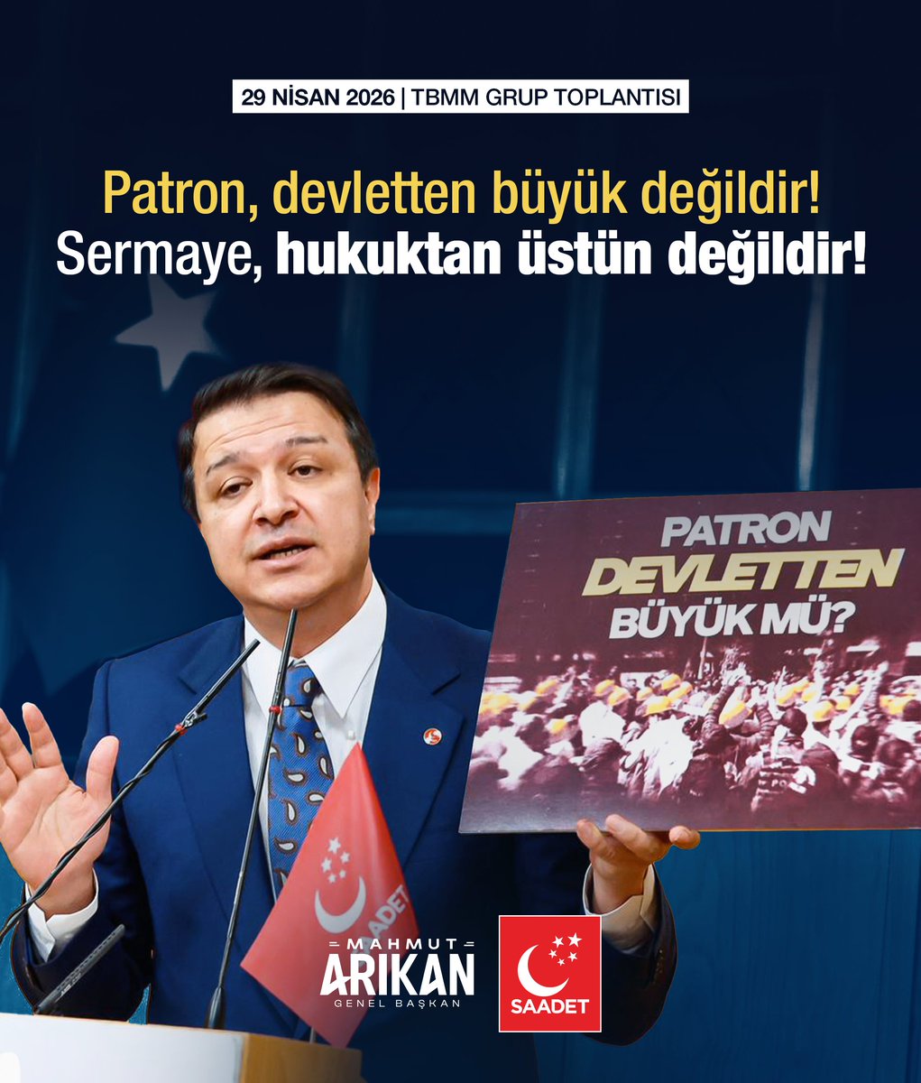 Saadet Partisi tweet media