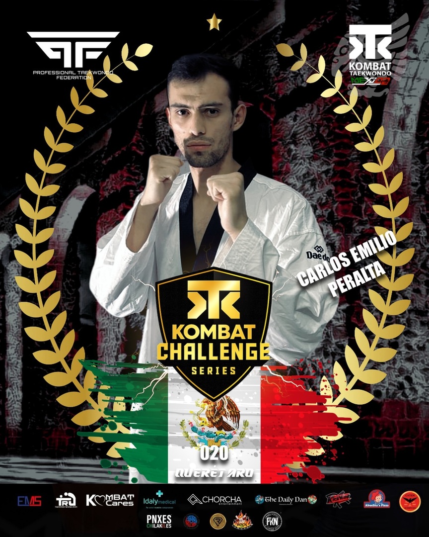 KombatTKDmx's tweet image. 🥊 #KombatTaekwondo 🥋
👊 0️⃣2️⃣0️⃣
🇲🇽 Querétaro

🏅 CARLOS EMILIO PERALTA 🇲🇽

🗓️ Saturday, April 25th, 2026
🏟️ Auditorio Arteaga

#Taekwondo #MartialArts #KT020 #KombatMX