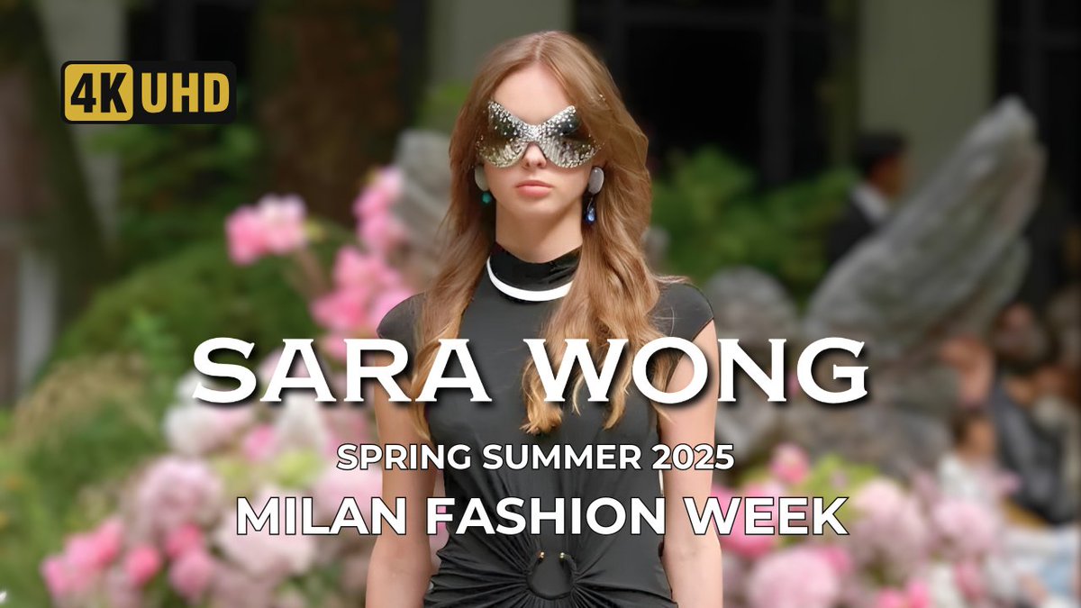 Brandibay1's tweet image. Sara Wong Spring Summer 2025 — a poetic runway inspired by “The Peach Blossom Spring,” blending fluid silhouettes, delicate textures, and quiet harmony.

Watch the full show 👇
youtu.be/t52wntyi0l0
#SaraWong #SS25 #MFW #MilanFashionWeek #Runway #Fashion