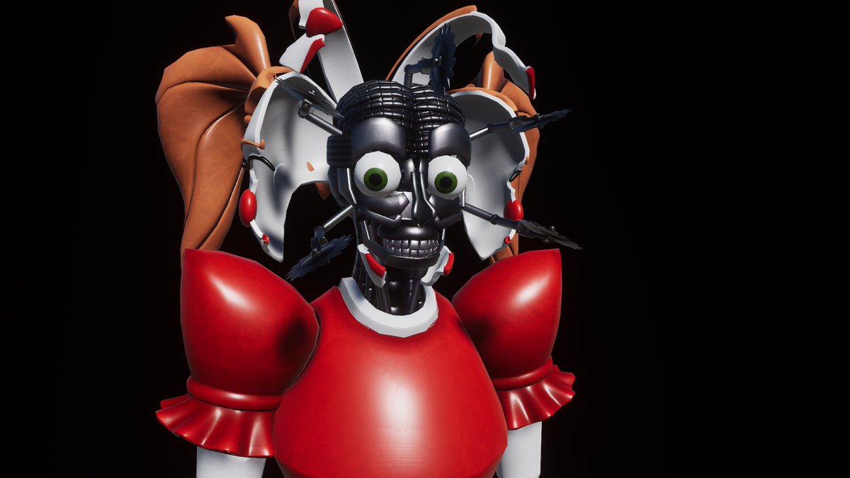 __Plague_Doc__'s tweet photo. why the hell that every time i see a really good and accurate model of TFC circus baby, it's either 1 not public or 2 never finished?!
Cuz you see this really good one in these pictures? Yeah bad news it's only for DAMN VRCHAT!
So can someone please just help baby out for once?! https://t.co/oP19Gai4No