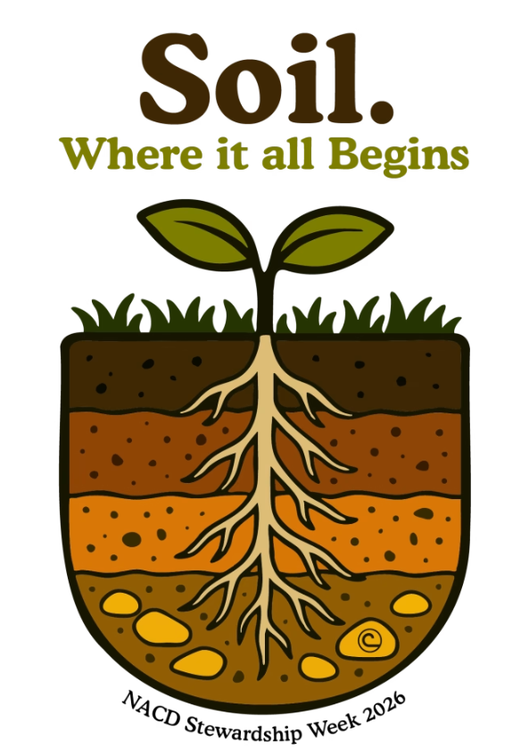 MadisonSWCDIowa's tweet photo. Happy Soil &amp; Water Conservation Week! This year’s theme is, “Soil. Where it all begins," celebrating the incredible power of soil to support life in all its forms.  Conservation districts across the country work every day to protect this vital resource! 
https://t.co/We25E6mjbD https://t.co/is87QnYlt0