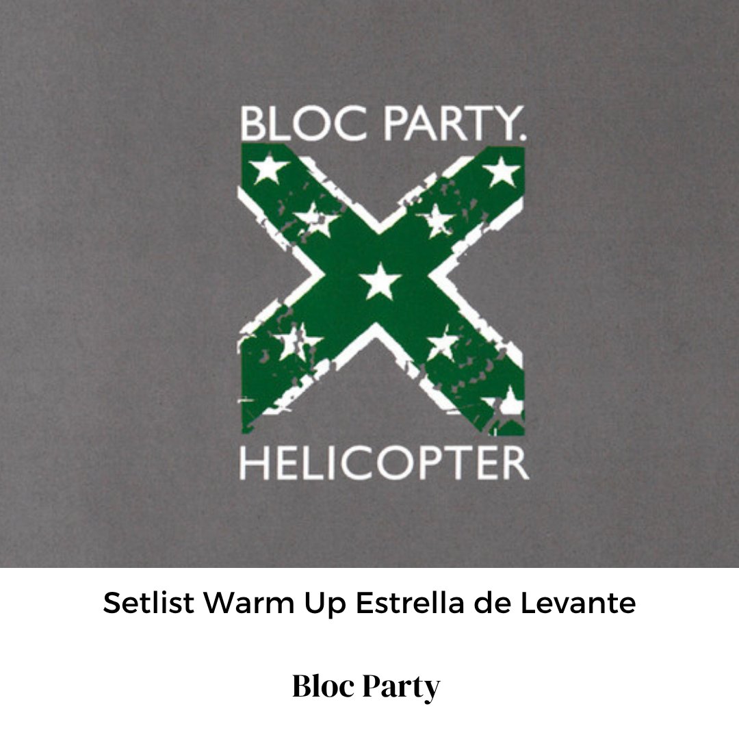 cultureria's tweet image. Tenéis en nuestra web los #setlistwarmup con bandas como @UltraligeraBand @BlocParty @wearejames y #deadletter