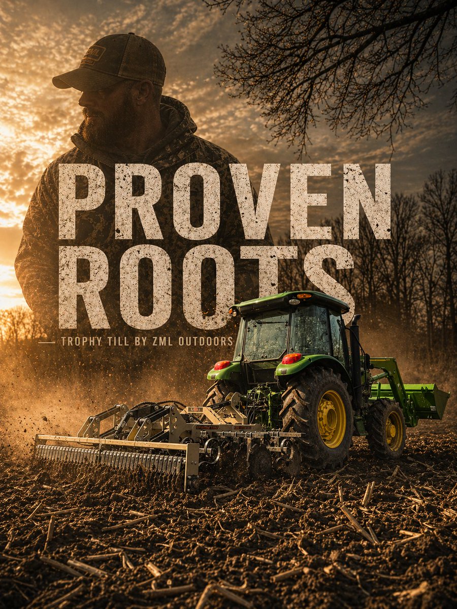 ZimmermanMfgLLC's tweet image. PROVEN ROOTS.
Because better plots don’t happen by accident.

Engineered to build better soil. Grow better habitat. Attract bigger bucks.
See the Trophy Till in action 👇
zimmermanmfg.com/zml-outdoors-f…
#FoodPlots #HabitatManagement #DeerCountry #ZMLOutdoors