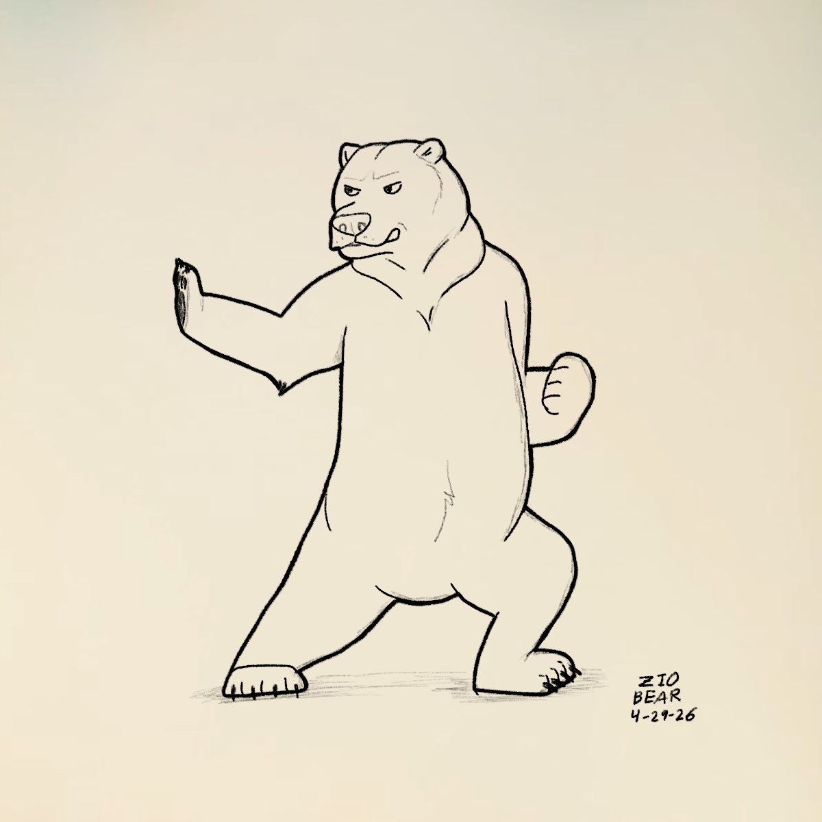 Zio the Bear tweet media