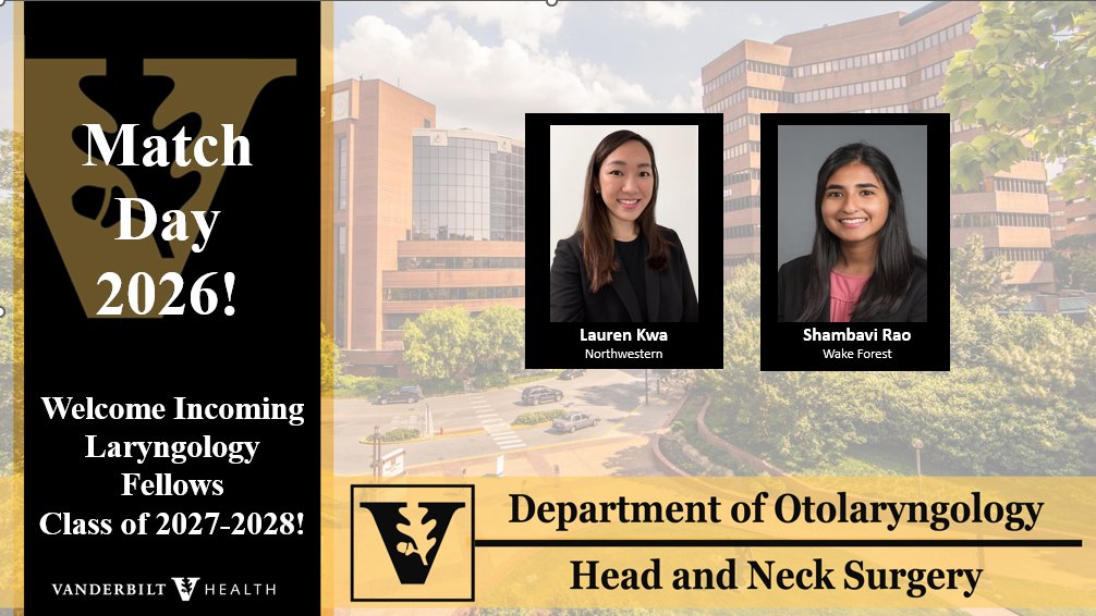VUMC Otolaryngology–Head and Neck Surgery tweet media