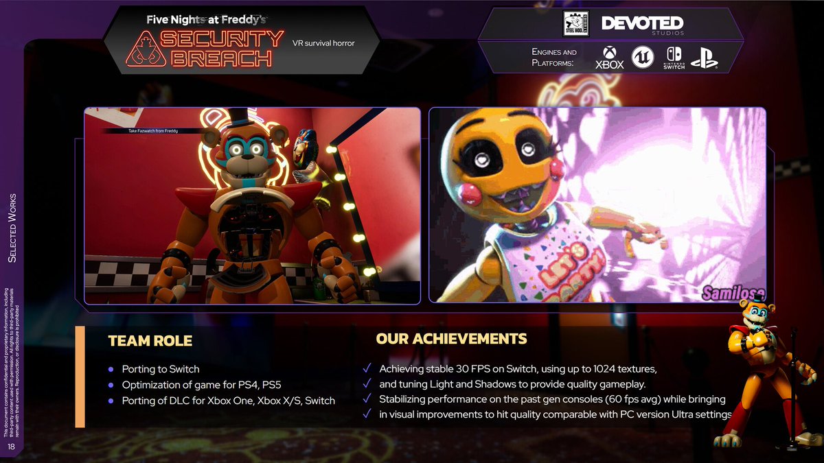 ✎₊˚⊹ The Fazbear Archive Team ʕ•ᴥ•ʔ tweet media