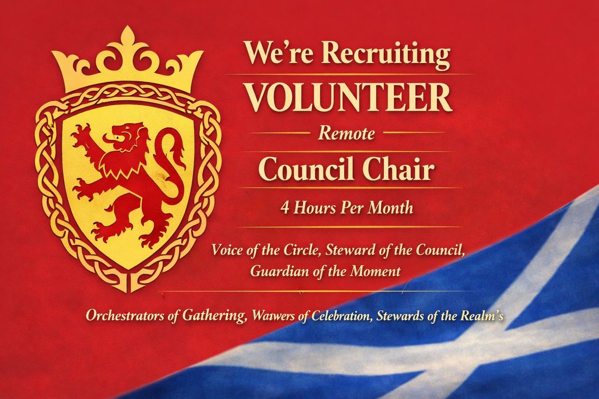 LyonicScots's tweet image. The Lyonic Scots Society is seeking our first President/Chair, a leader to guide our new clan society and carry the Lyon’s legacy forward.
If you have a Lion Heart to lead, and the roar to match, step up.
#Chair #President #Volunteer #LyonicScots #RiseoftheLyon #ClanSociety