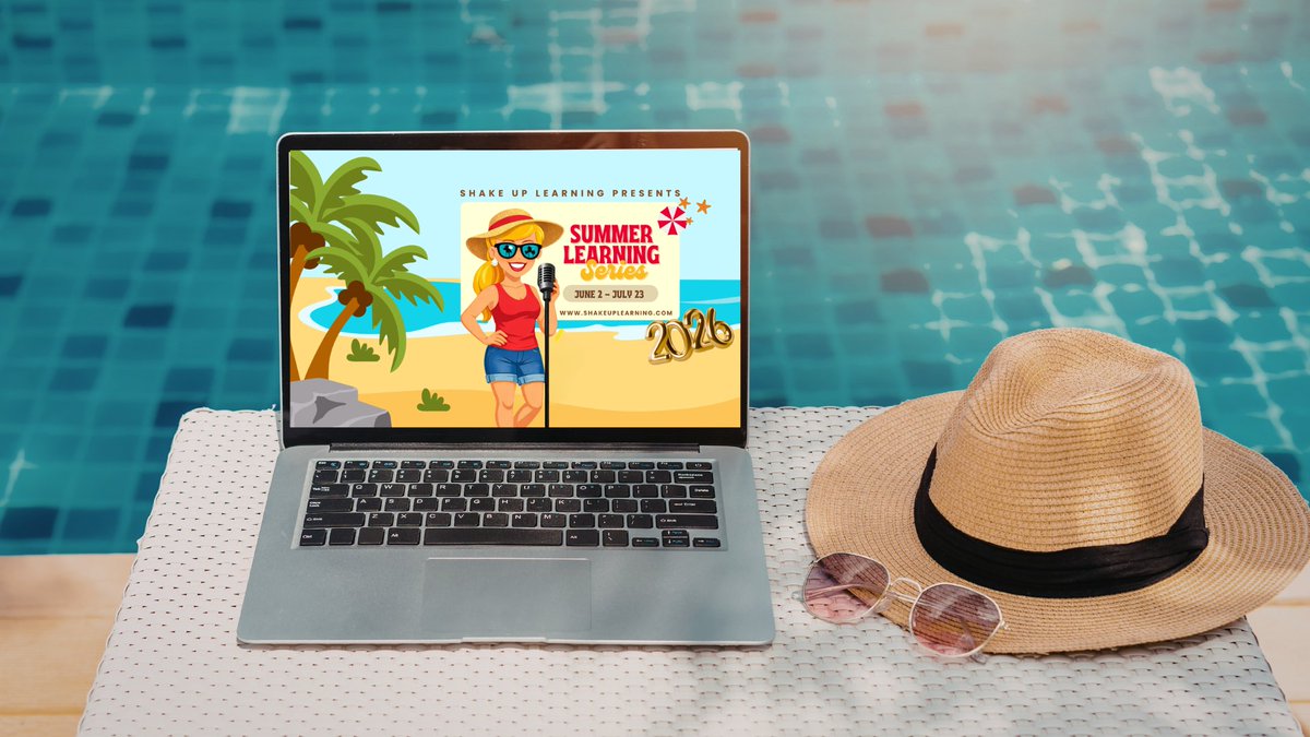 ShakeUpLearning's tweet image. 😎 The Summer Learning Series schedule is now LIVE!
Check out our 25 amazing sessions on topics like AI, Google, Adobe, and more!
shakeuplearning.com/blog/summer-le… #edtech #edchat #teacherlife #k12 #aiineducation #googleedu #TCEA #ISTE #FETC