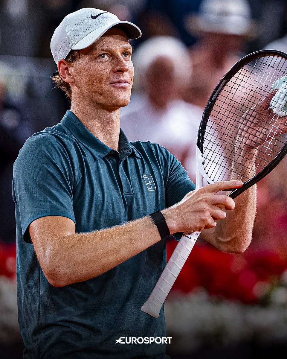 Eurosport_IT's tweet image. Record su record: semplicemente Jannik Sinner 👏💙

#Tennis #Madrid #Sinner