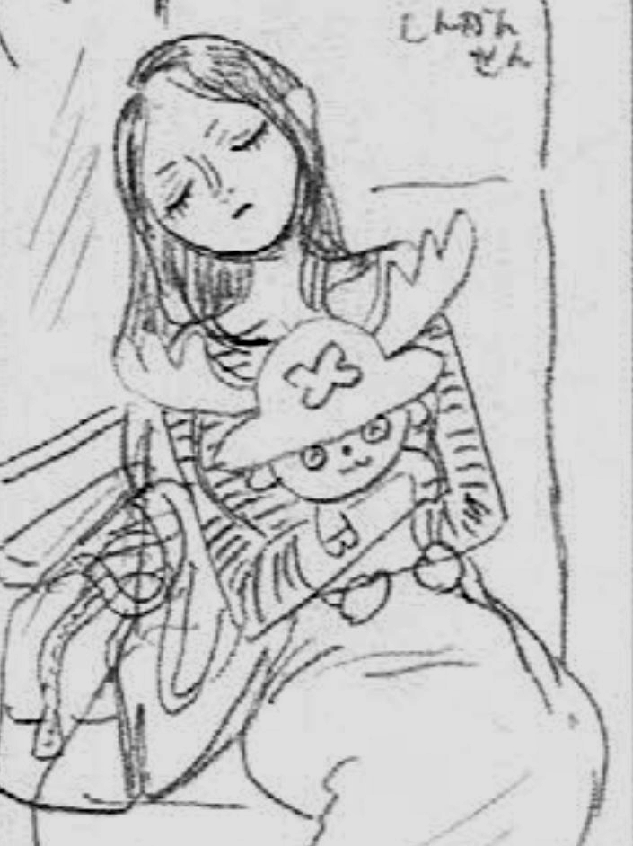 Just thinking about Robin holding a Chopper plushie for comfort 🥺