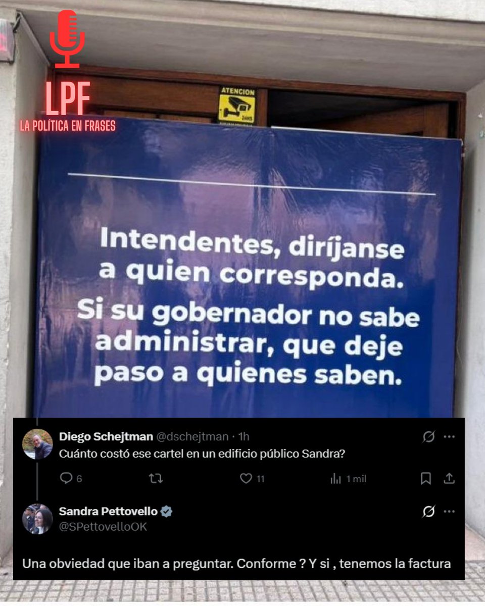 lpfinformacion's tweet image. 🔴Intendentes exigieron fondos y Pettovello los mandó a “quien corresponda”

#intendentes #pettovello #buenosaires