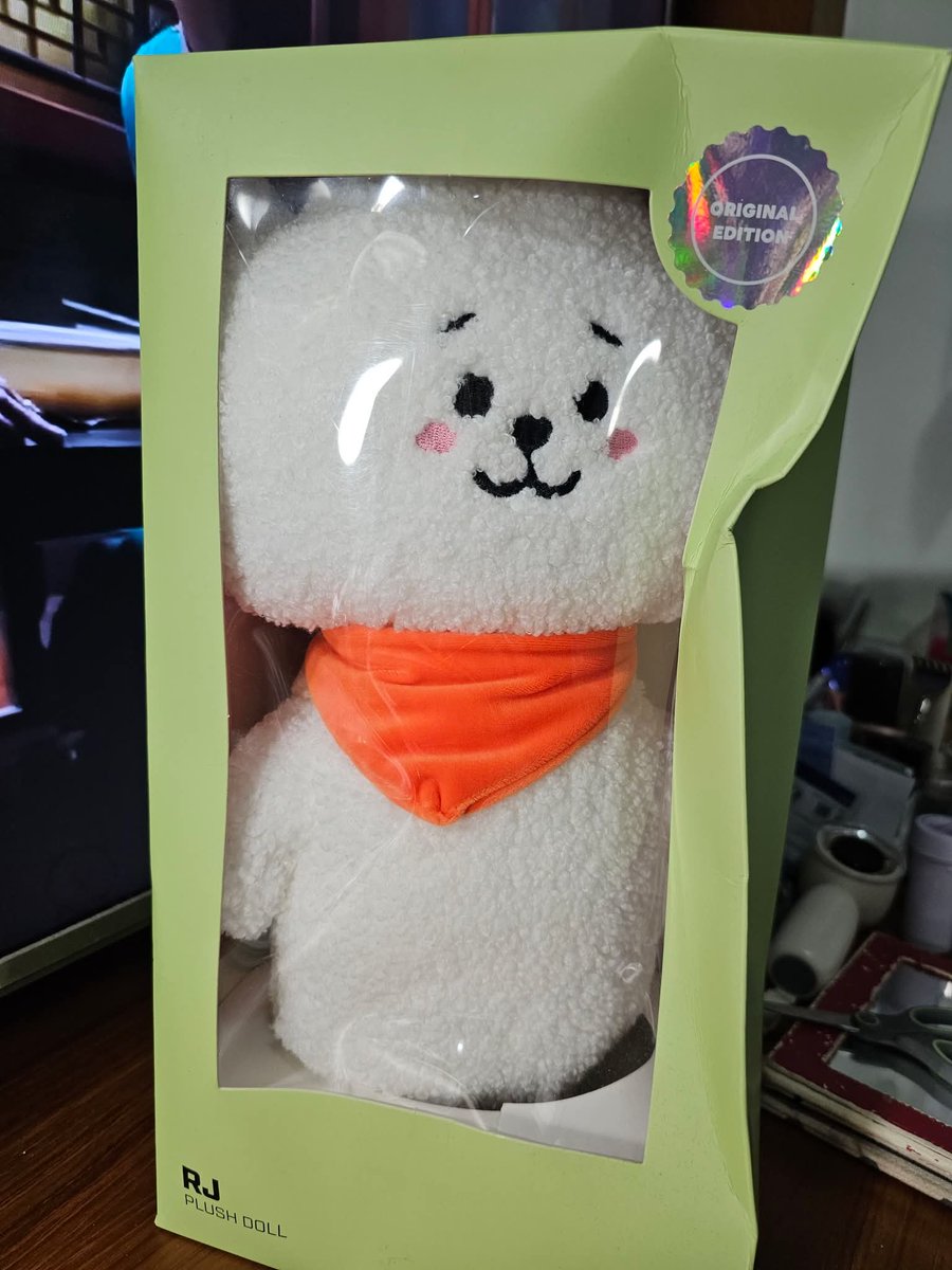 ATumrung34608's tweet image. RJ Plush Doll ของแท้ 💜
น้องน่ารักมากกก สาย ARMY ต้องมี 🥹✨
🎀 ของแท้ / ไม่แกะซีล / ใหม่
🎀 มีสติ๊กเกอร์ Original Edition
🎀 ตัวน้องสภาพสวย ไม่เคยใช้งาน
⚠️ ตำหนิ: กล่องมีบุบจากการขนส่ง
(ตัวสินค้าไม่เสียหายค่ะ)
👉 เหลือ 690 บาท ส่งฟรี 
📦 พร้อมส่งทันที 
#RJ #BT21 #ตลาดนัดบังทัน