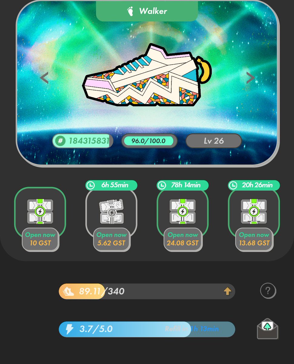 utnhnt's tweet photo. @CioSilv @Stepnofficial I have 5 Energy.
I haven't obtained a Mint Scroll yet.
Good luck ✨️
#STEPN #PolygonRealm https://t.co/7hGNr2E5se