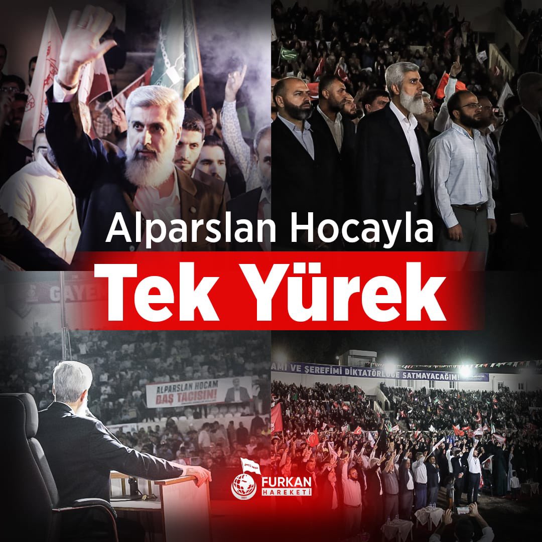 Doğudan batıya !
Kuzeyden güneye !
Yurt içinden yurtdışına tek yürek olacağımız  BüyükBuluşma 9Mayısta Adana Mimar Sinan’da 

#FurkanKonferansları
#AdanadaBüyükBuluşma