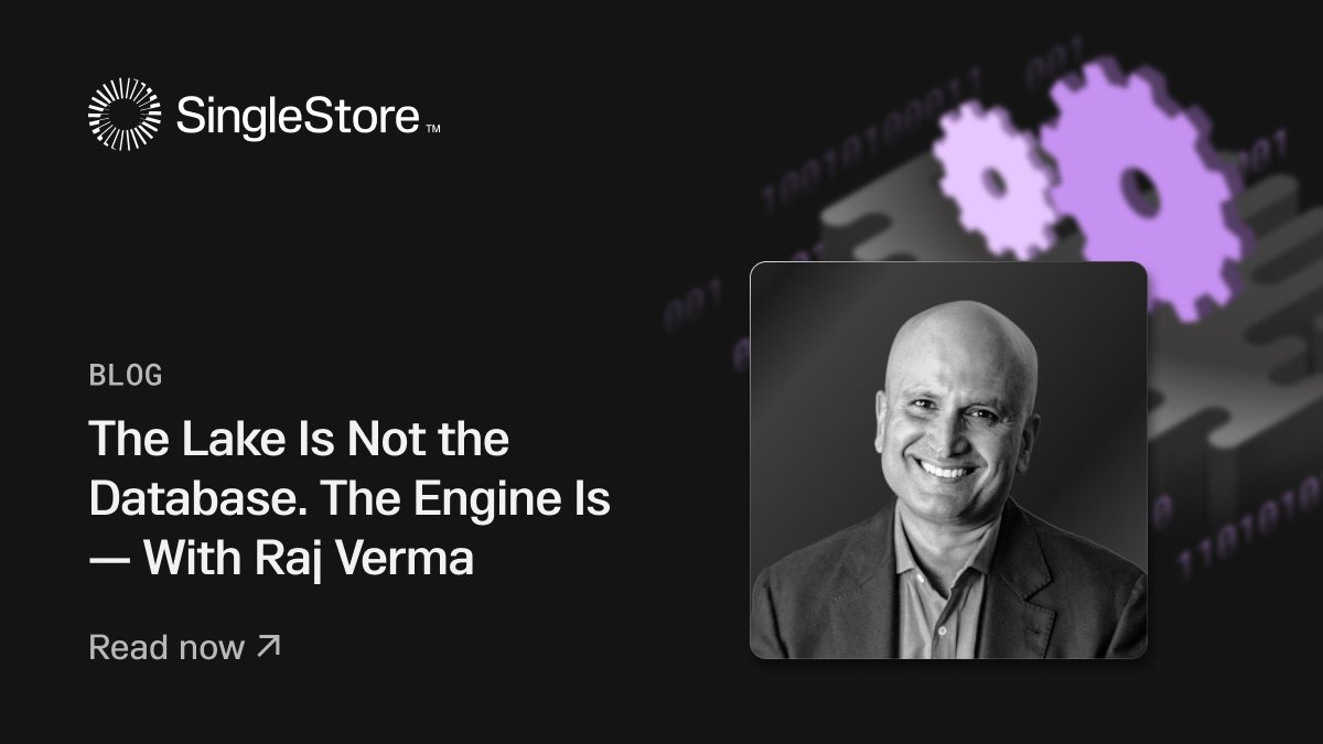 SingleStore tweet media