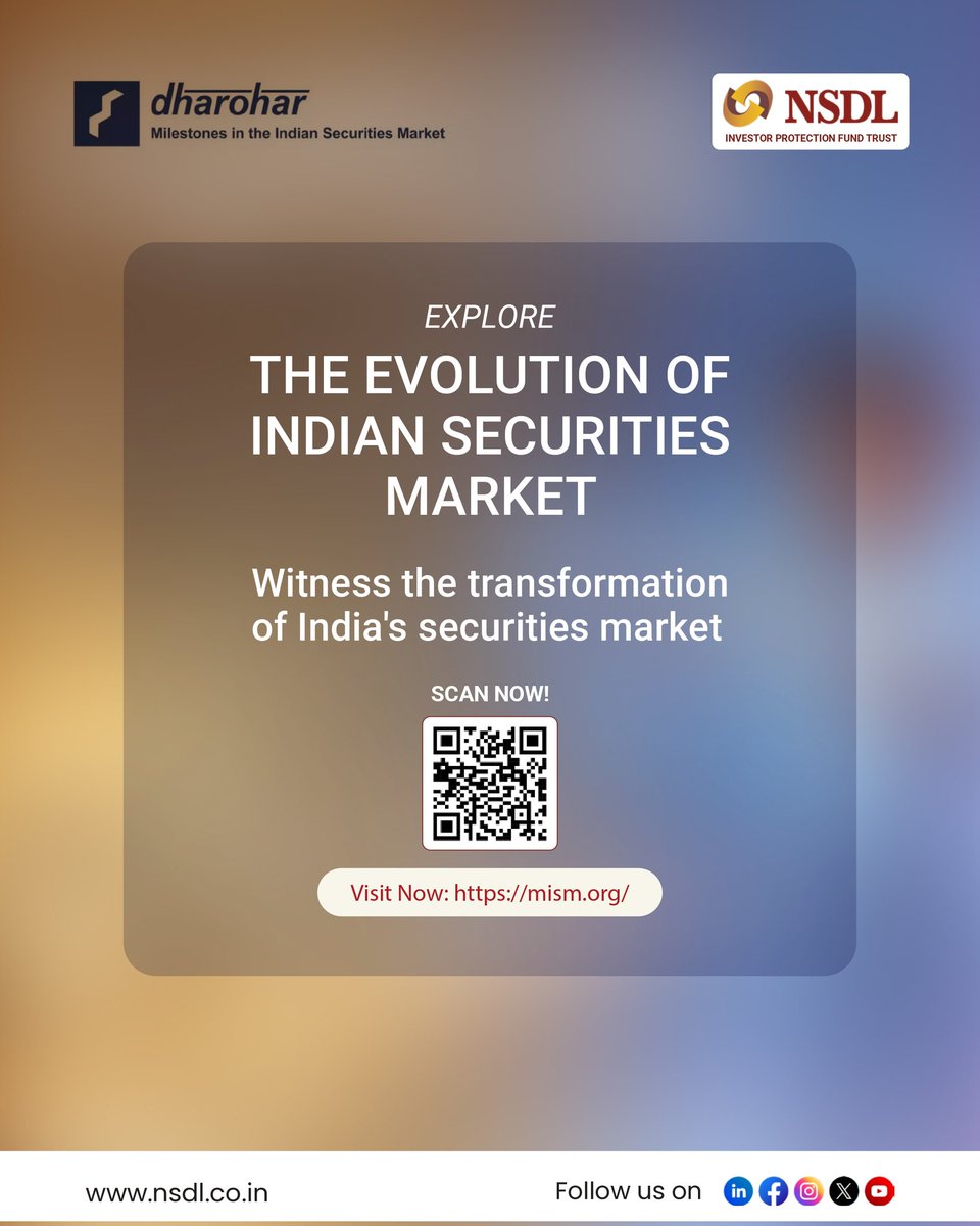 NSDL - National Securities Depository Limited tweet media