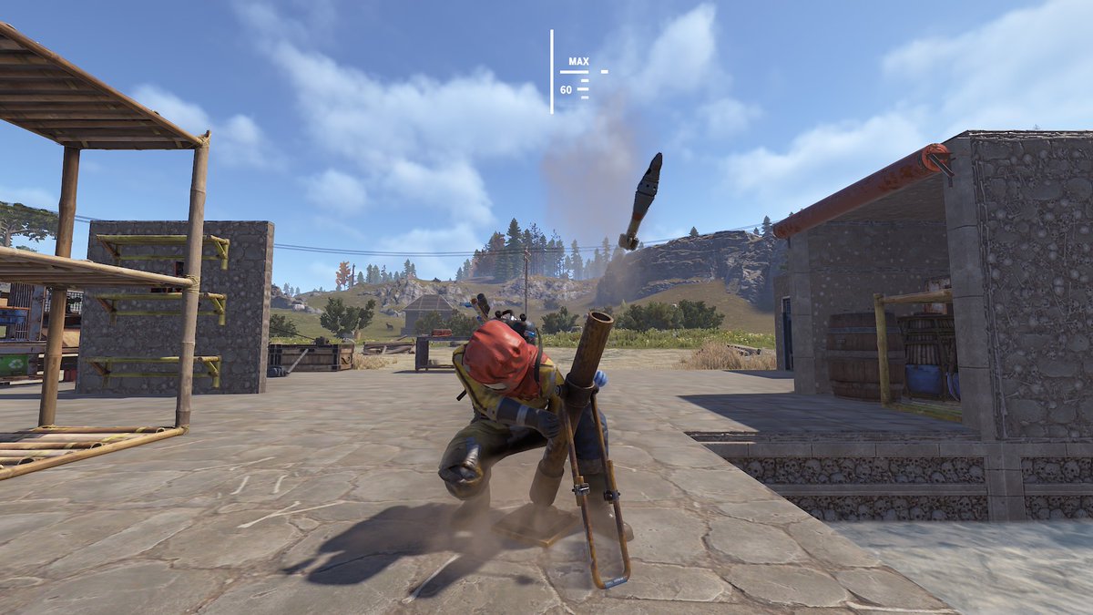 Protox0's tweet photo. Mortar was added to Tier 2 Workbench, 2 types of ammo.
Video Testing Mortar: https://t.co/zZd2uH0ER2
Work In Progress #Rust https://t.co/uZxkHR5mib
