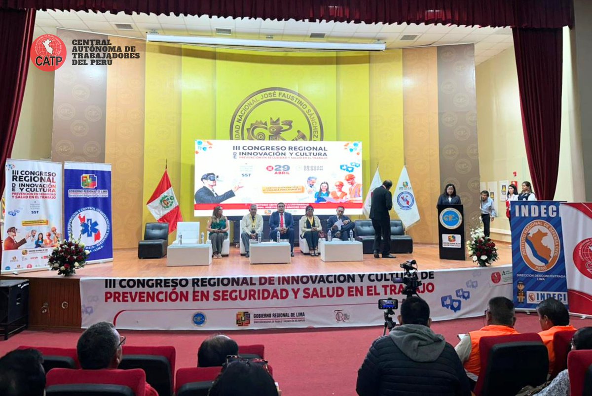 Central Autónoma de Trabajadores del Perú - CATP tweet media