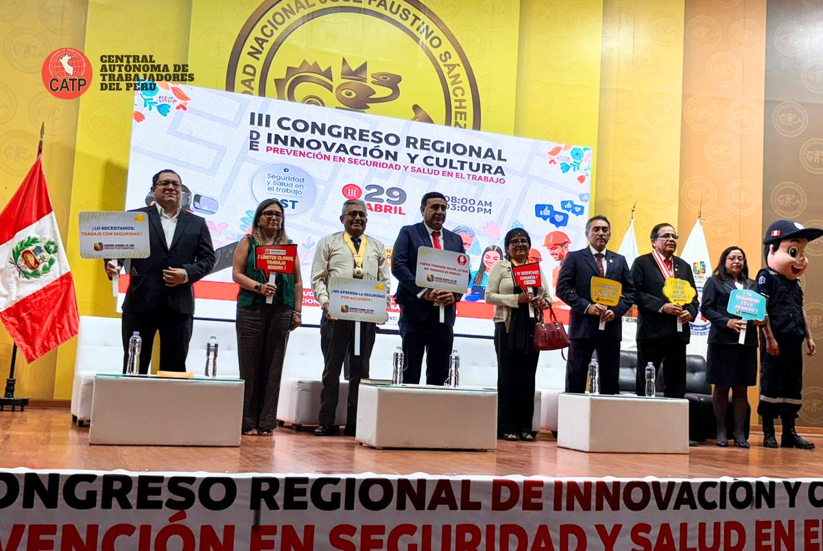 Central Autónoma de Trabajadores del Perú - CATP tweet media