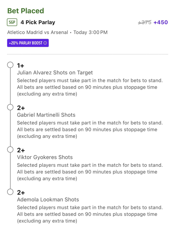 Chedzz's tweet photo. I cannot stress enough I do NOT feel good about this game. 

I dont think its going to be great but I dont know what I like in it either. 

1) Fun Shots
2) Corners and Unders https://t.co/fUnH1e1ERj