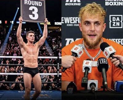 musiccritic4U's tweet image. a reporter asked #JakePaul why he didn’t use “ring boys” instead of ring girls for an all-female #boxing card, suggesting the latter contributes to the sexualization of #women #tv #radio