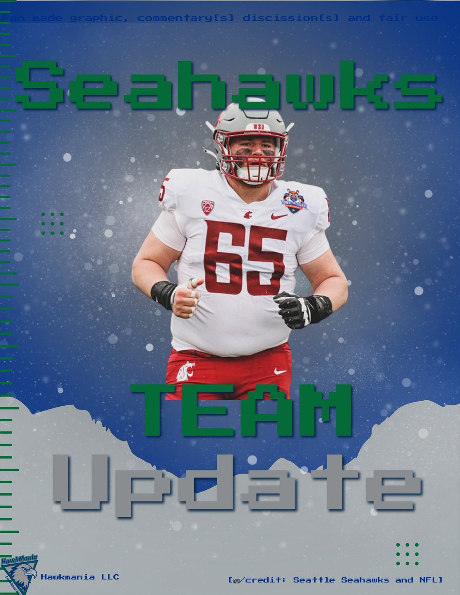hawkmania4's tweet photo. The #Seahawks have invited OL Brock Dieu to their rookie minicamp, per WSU themselves. https://t.co/42Z2Guaq0I