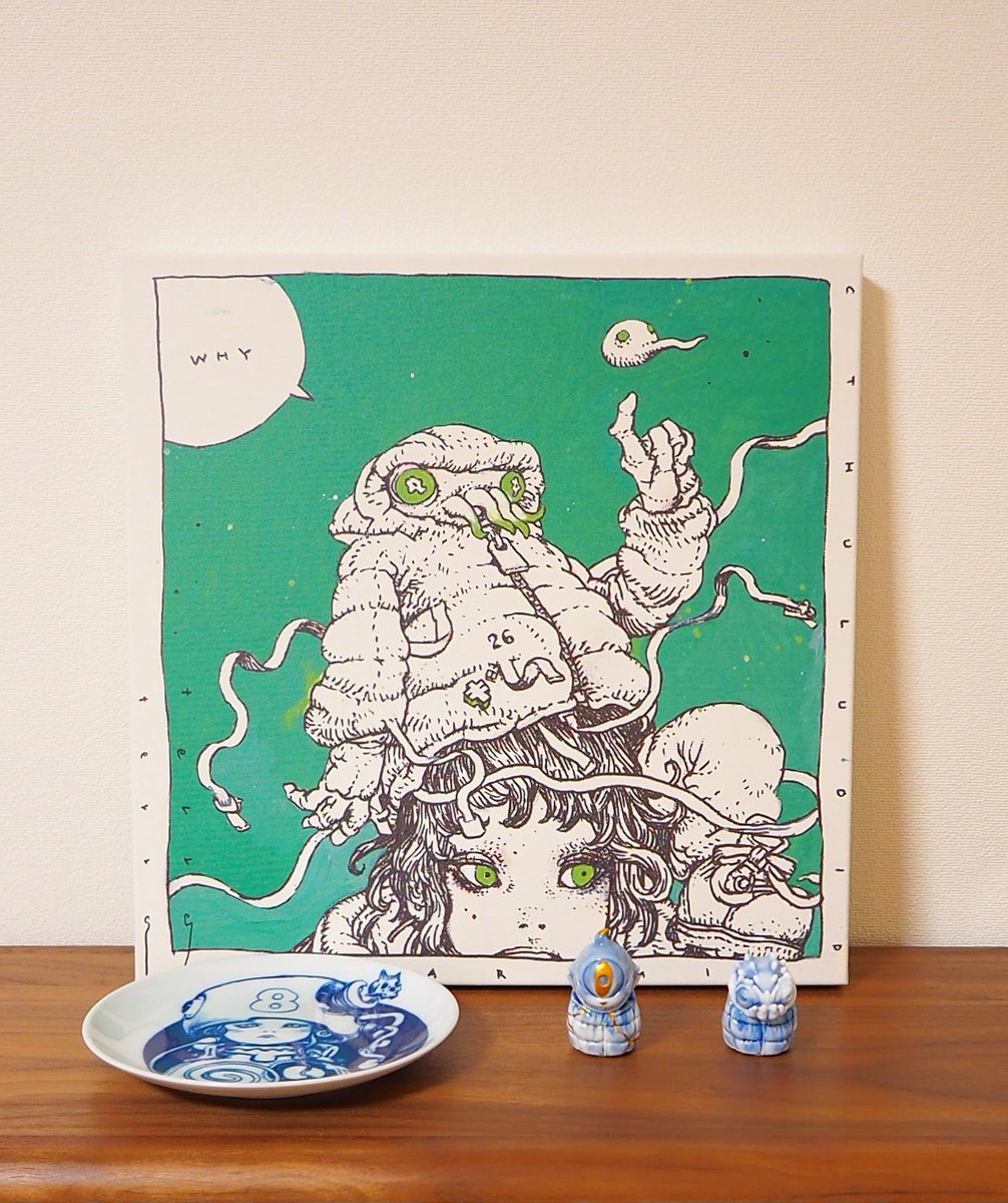 orutorosu2525's tweet photo. 寺田器展示即売ショー2026 with GYAROMI最終日にお邪魔してきました。
kaoriさんやスタッフの方と少し話せてよかったです😆
YGもハイパーギャロミフェスで出なかったスタンプボディーが出て嬉しかった😊
#寺田克也
#gyaromi
#MHzSHOP
@gyaromi
@kaoring0_1
@MHzSHOP https://t.co/jW78RMpsGD