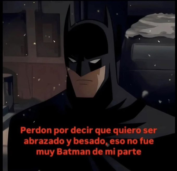 _angelitgamer's tweet image. Neta perdón. #batman