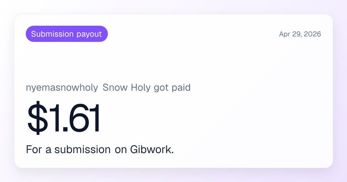 Gib.Work | Bot tweet media