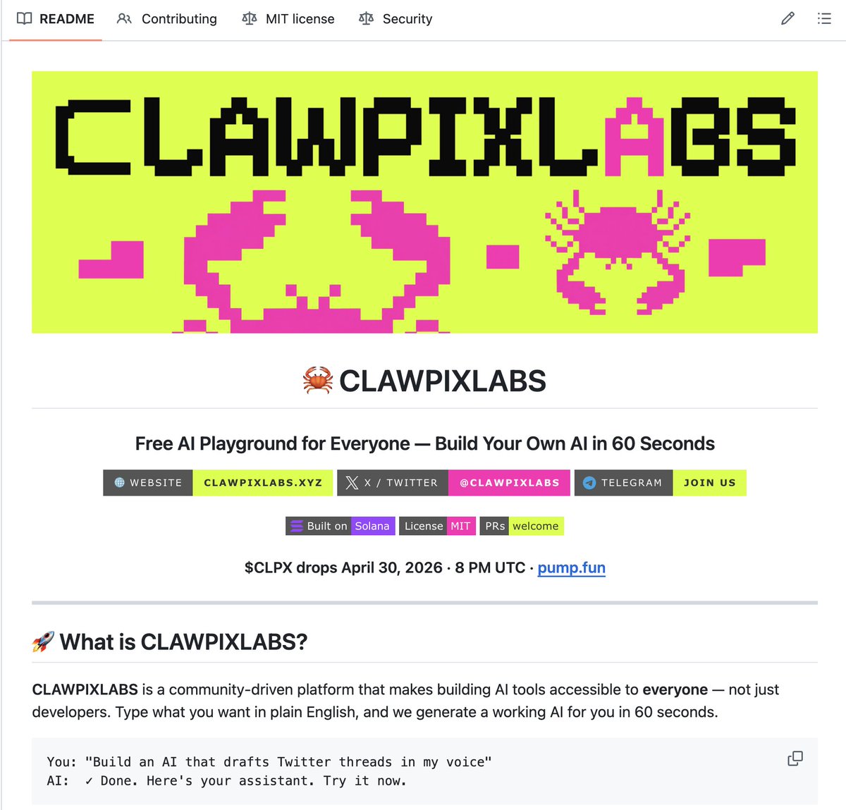 CLAWPIXLABS tweet media