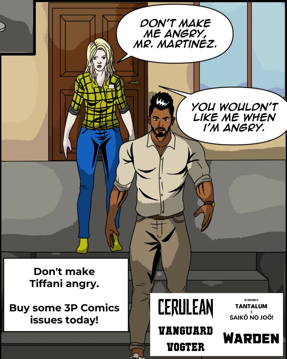 3PComics's tweet photo. Will Jaxson listen?
Probably not.
https://t.co/KGli2FUNtP

3P Comics is the home of classic old-school superhero comics.
From solo book to team-ups, 3P Comics has what you're looking for!
Starting at $1.99! (*digitally, physical coming soon)
https://t.co/KGli2FUNtP

#indiecomics https://t.co/8A3XcIHYlI